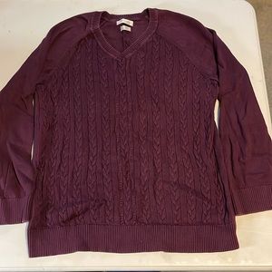 Van Husen, cable knit sweater